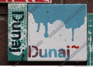 Photo Texture of Sign 0047